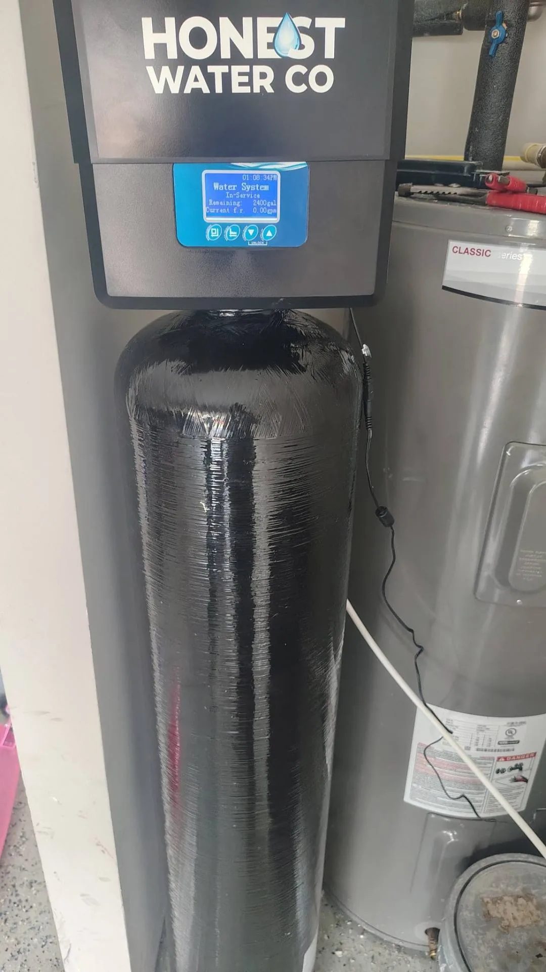 Honest Water treatment system install