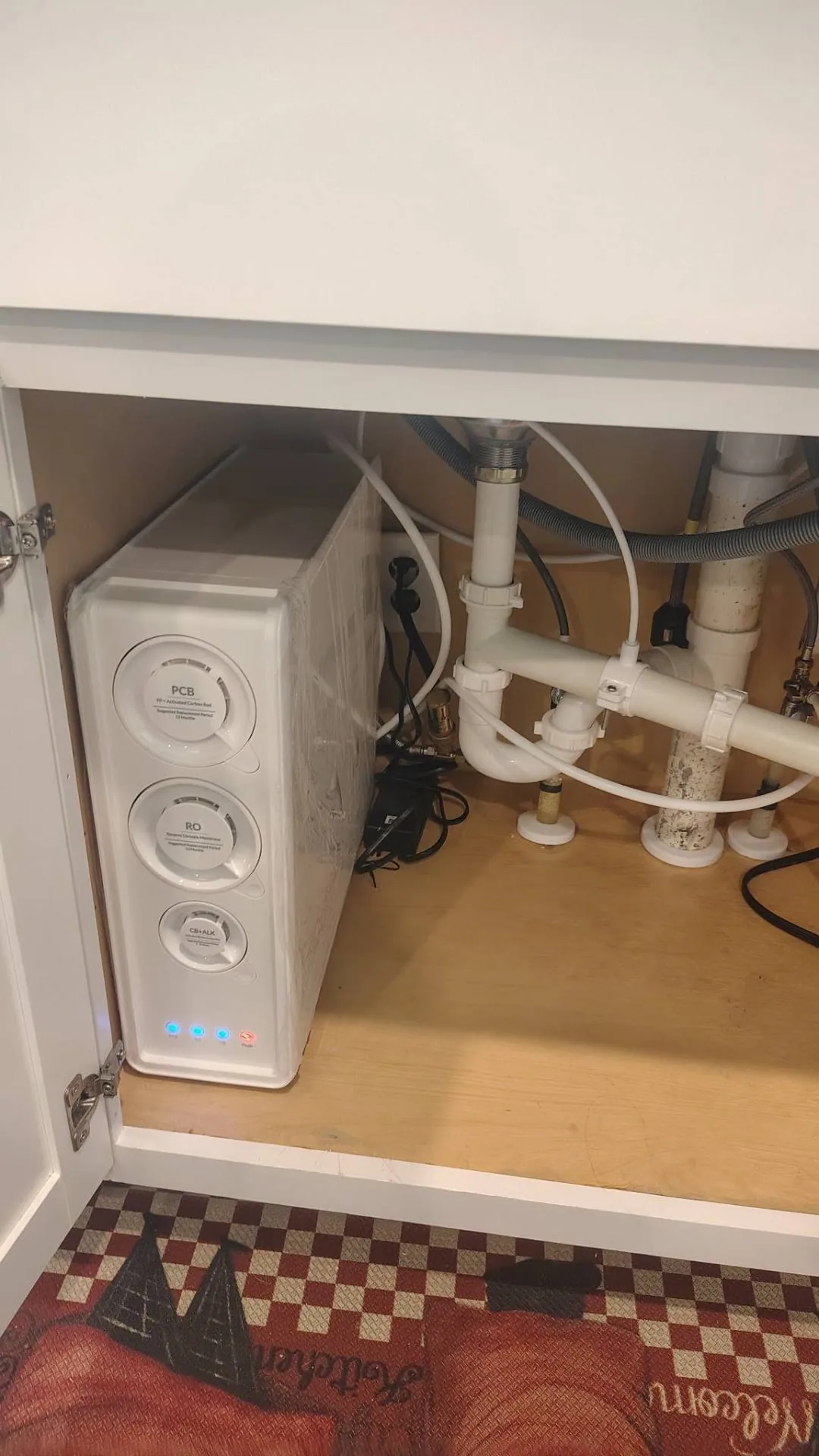Whole-home water system professionally plumbed