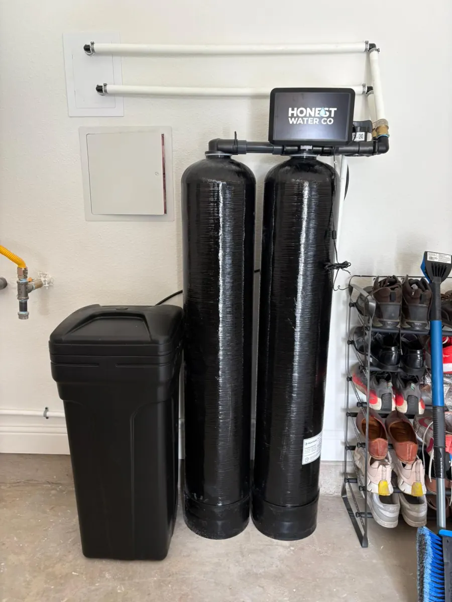 Finished Honest Water installation